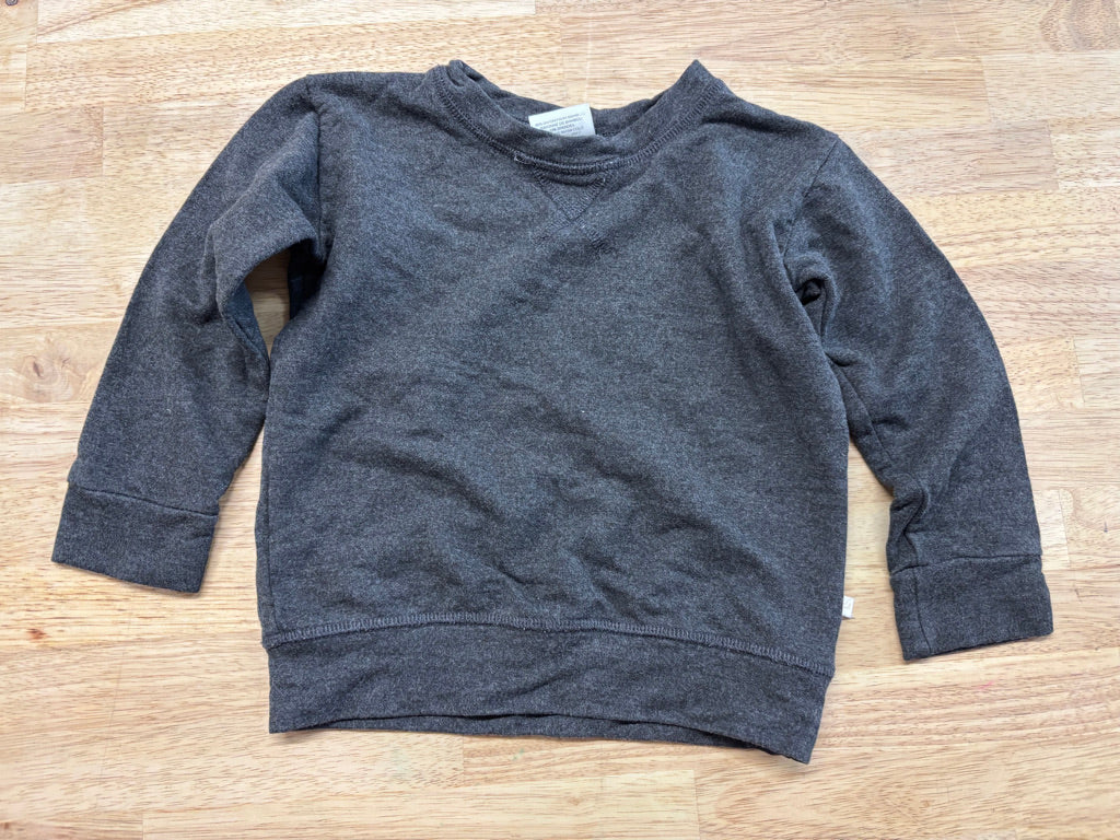 Jax & Lennon Grey Long Sleeve Crew Shirt 2Y