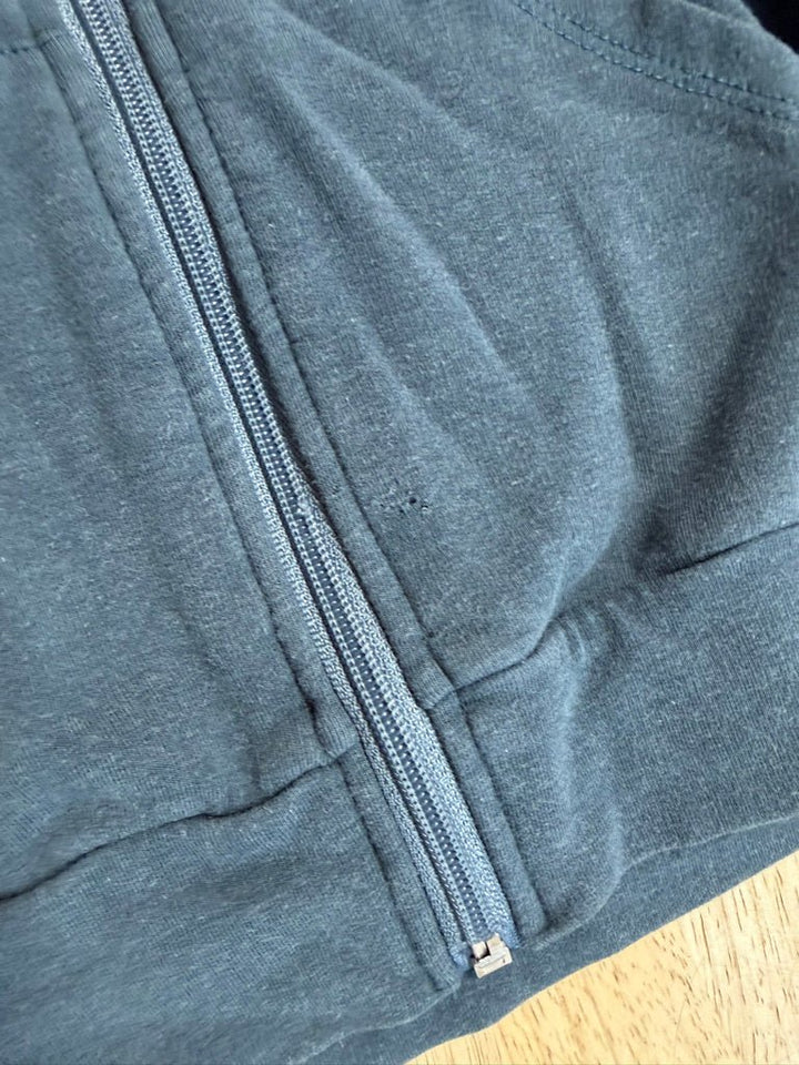 Jax & Lennon Zip-Up Hoodie – Youth S | Green - Nest and Sprout-Consignment