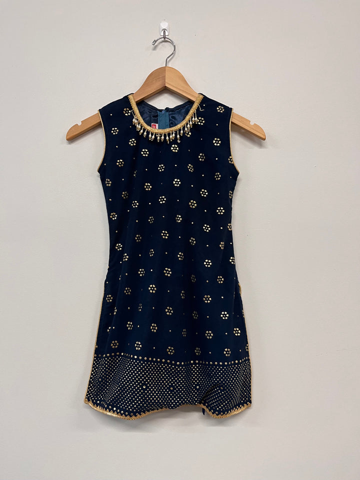 Unknown – Navy Tunic with Gold Accents