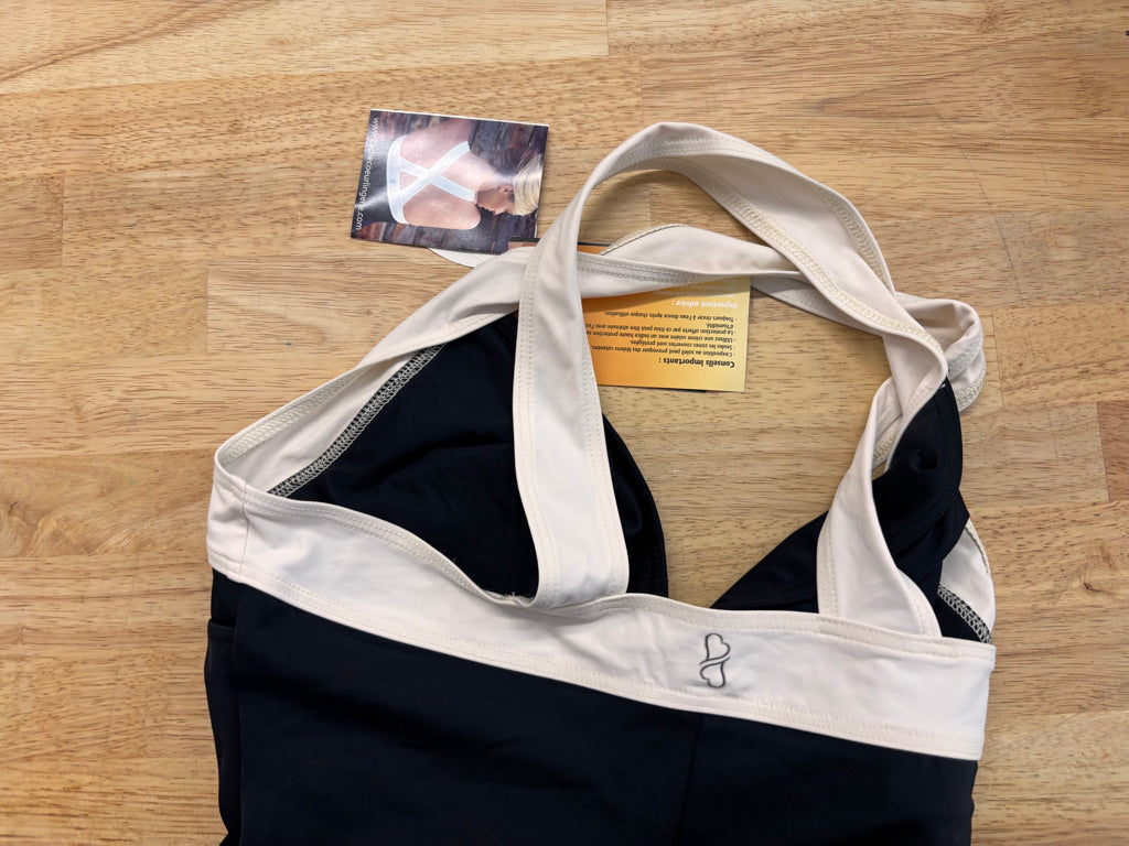 Cache Coeur Maternity Swimsuit – Size M (Black/White, NWT)