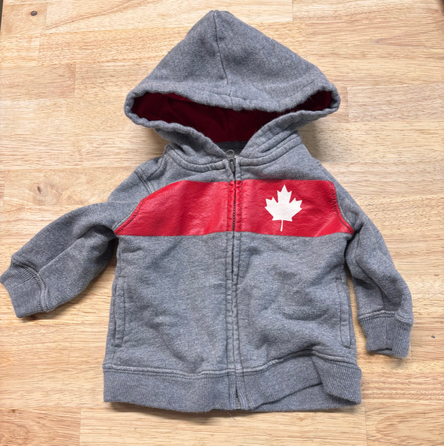 Baby B’gosh Zip-Up Hoodie – 6M CANADA