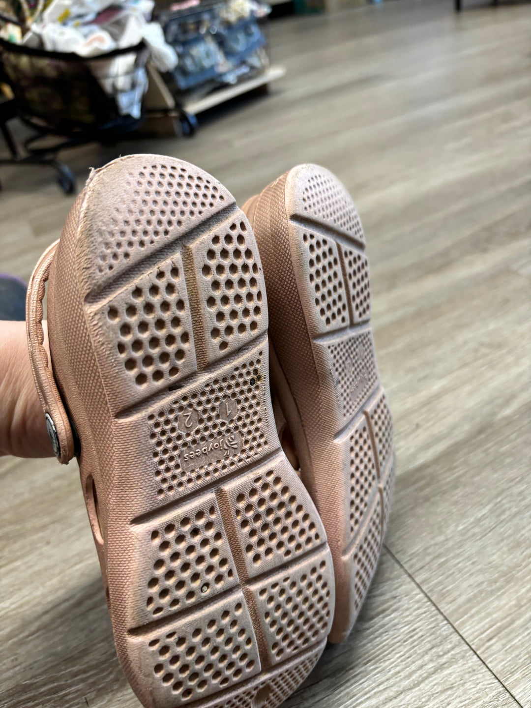 Joybees Dusty Pink Clogs | Size Youth 1/2