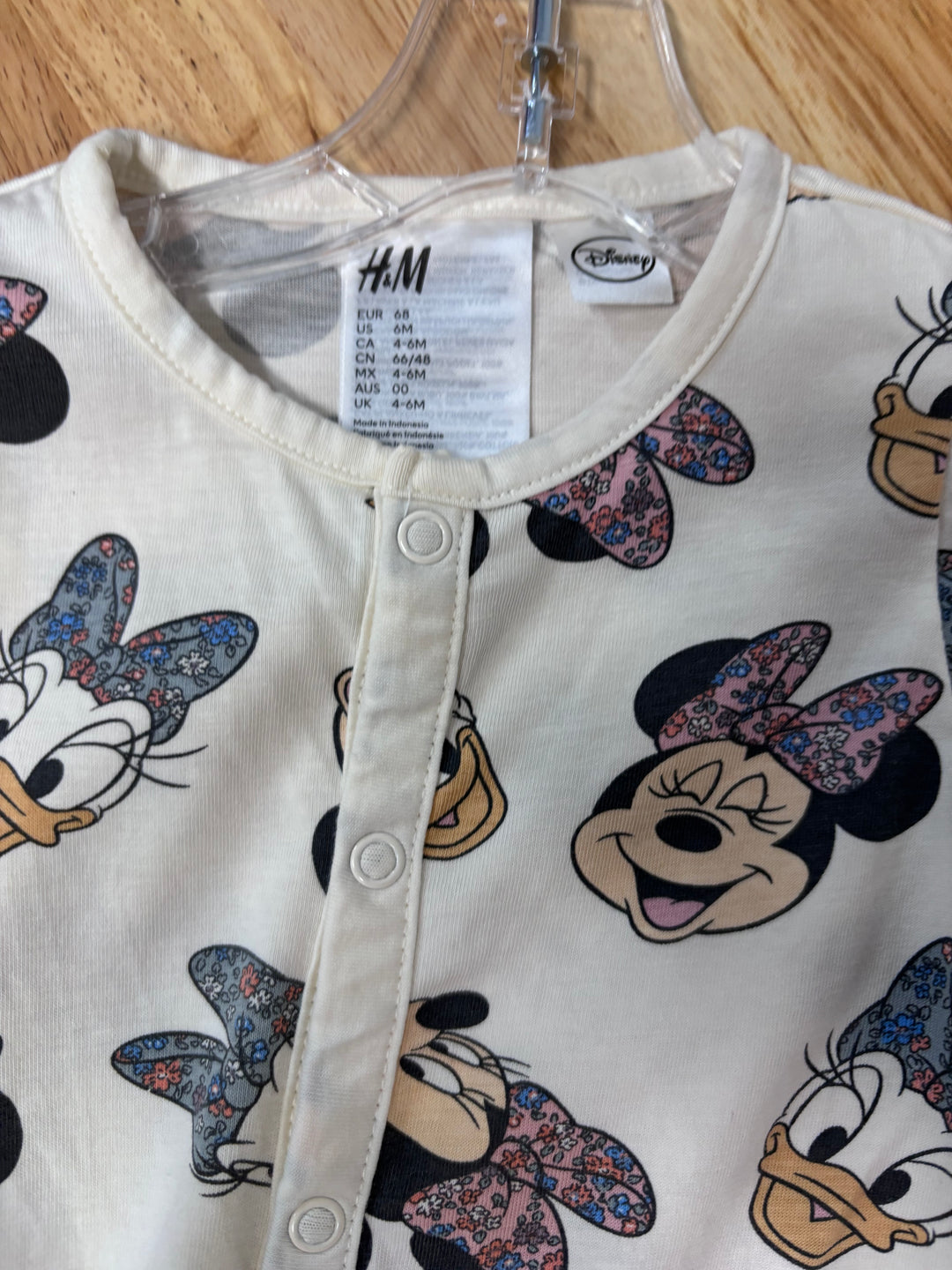 H&M Minnie Mouse Romper (4-6 Months)