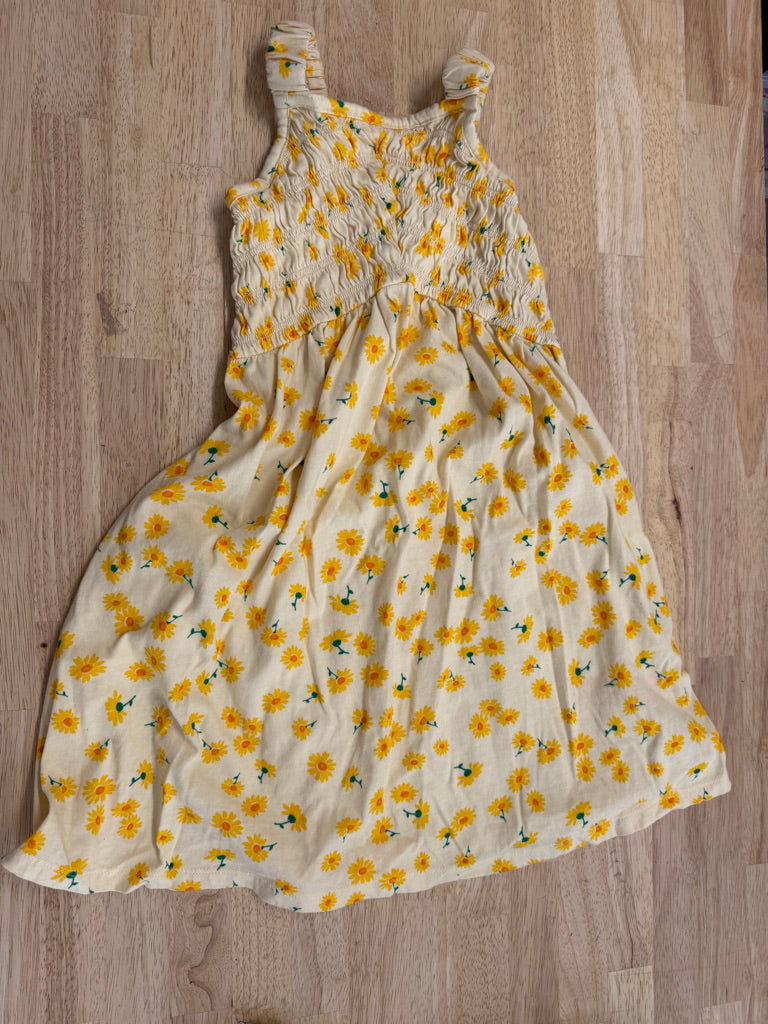 Old Navy Floral Tank Dress – 8 | Yellow Small Floral