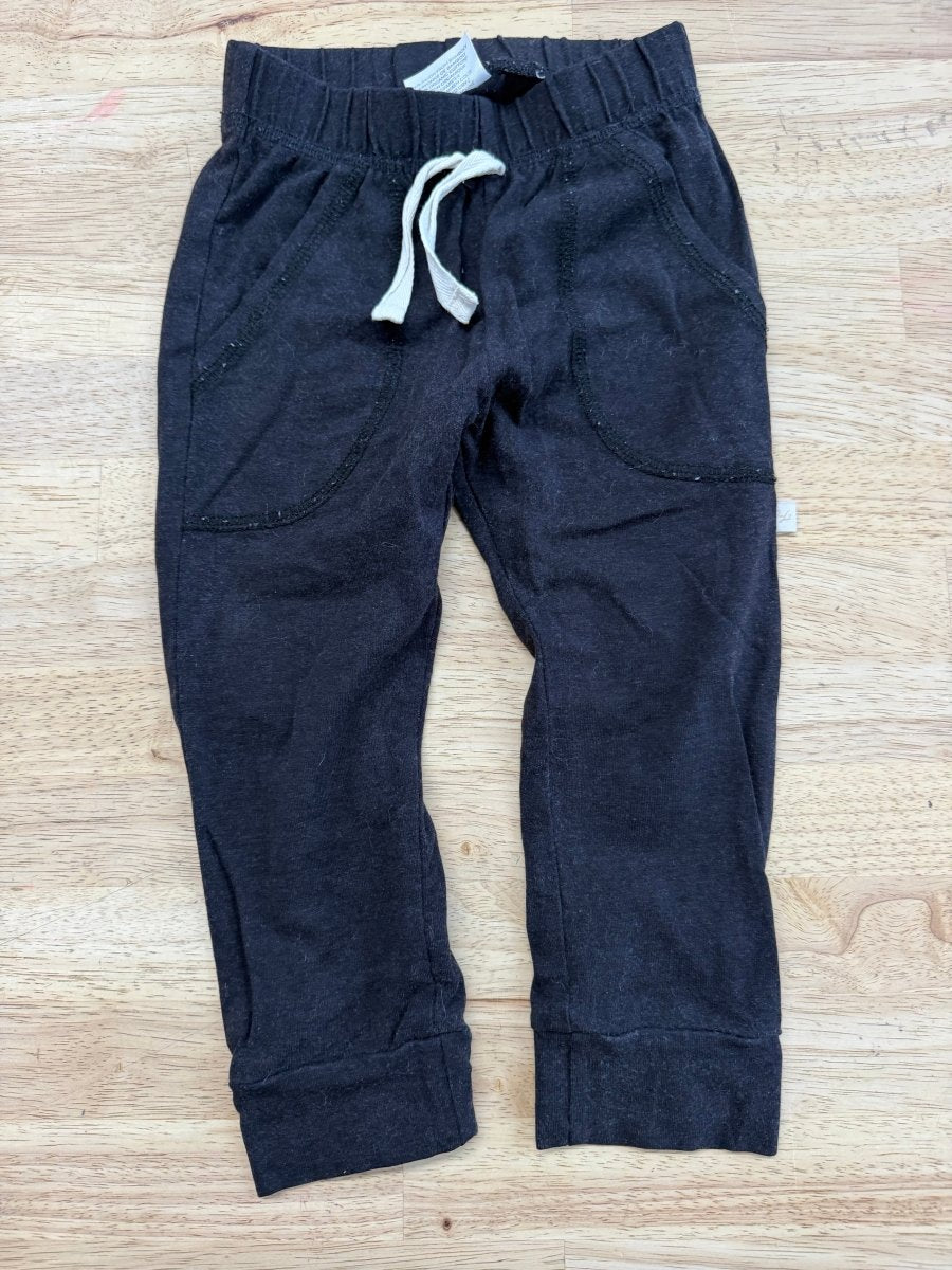 Jax & Lennon Black Lounge Pant – 12–18M - Nest and Sprout-Consignment
