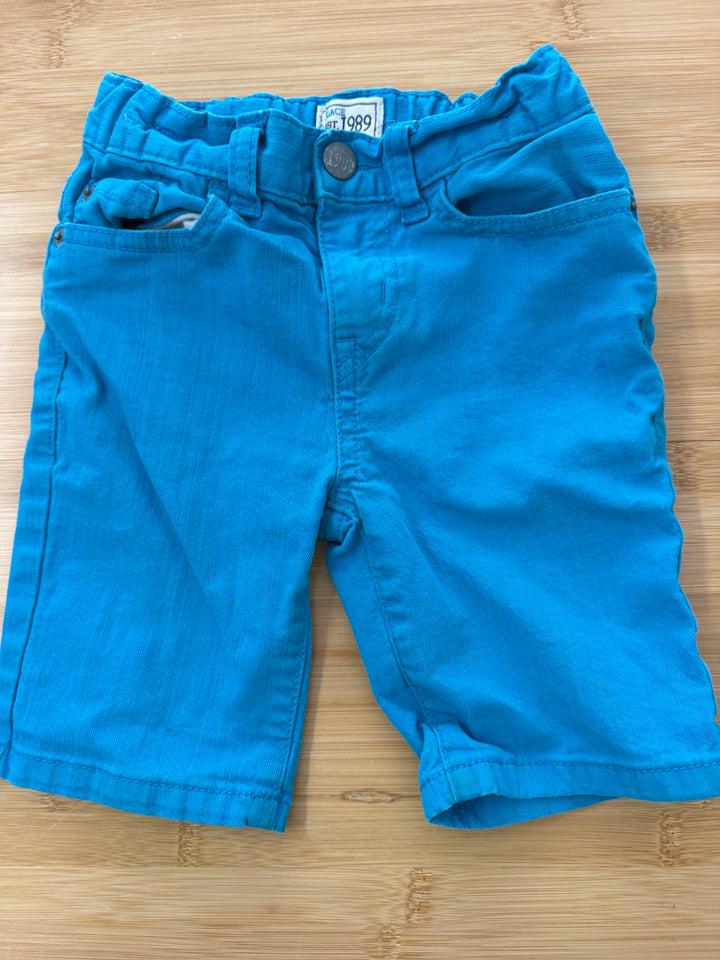 The Children's Place Bright Blue Bermuda Shorts – 5 | Adjustable Inner 98% Cotton