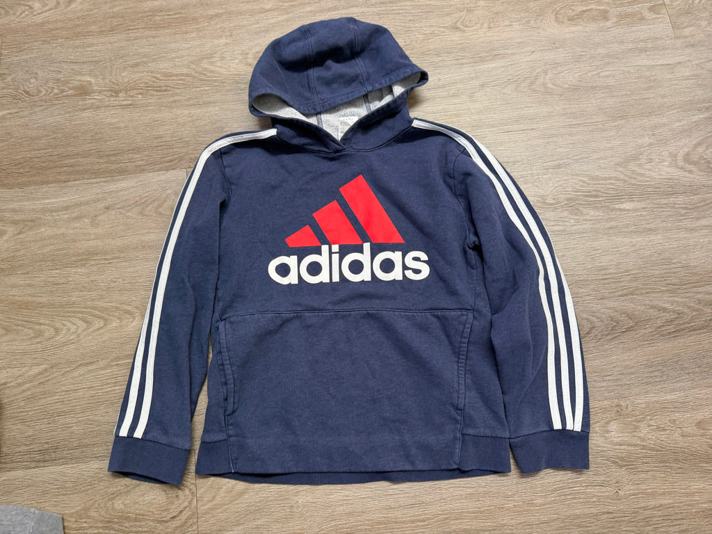 Adidas Sweatshirt – 14/16 | Blue Red & White Logo | Play