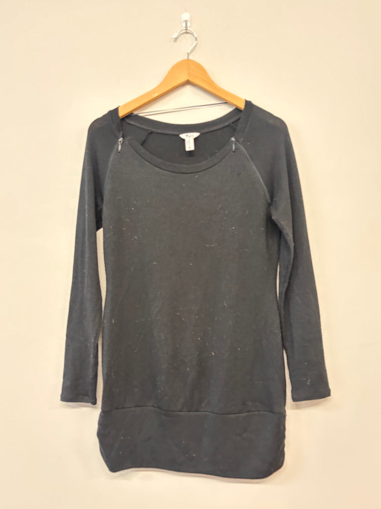 Thyme Maternity Nursing Top – Size S Black