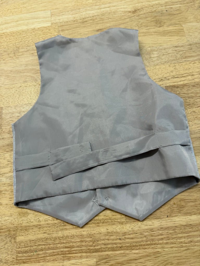 James Morgan Vest – 24M | Light Grey Suit Vest - Nest and Sprout-Consignment
