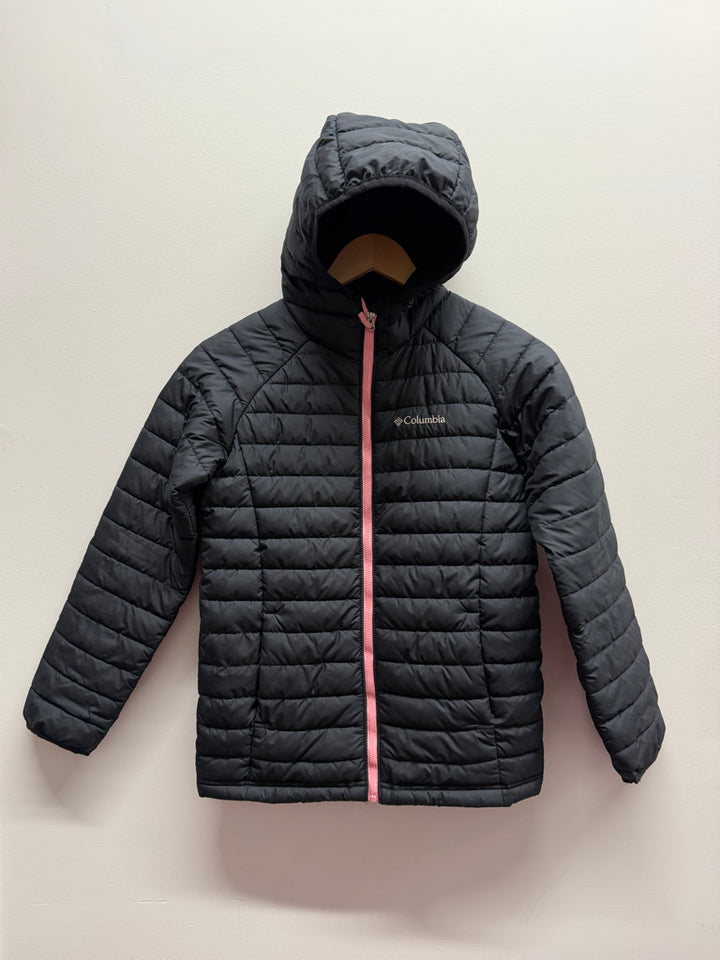 Columbia Omni-Heat Puffer Jacket – 10/12 | Black Pink Zipper