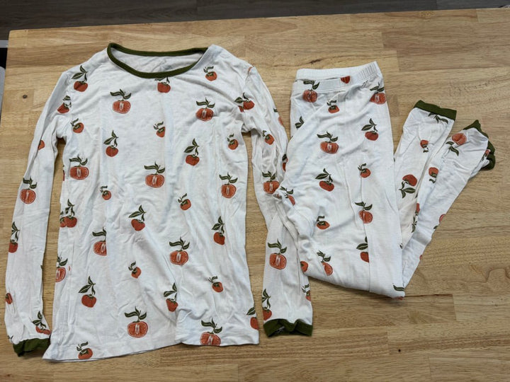 Kyte Baby Bamboo Two-Piece Set – 10 | Orange Print | Play - Nest and Sprout-Consignment