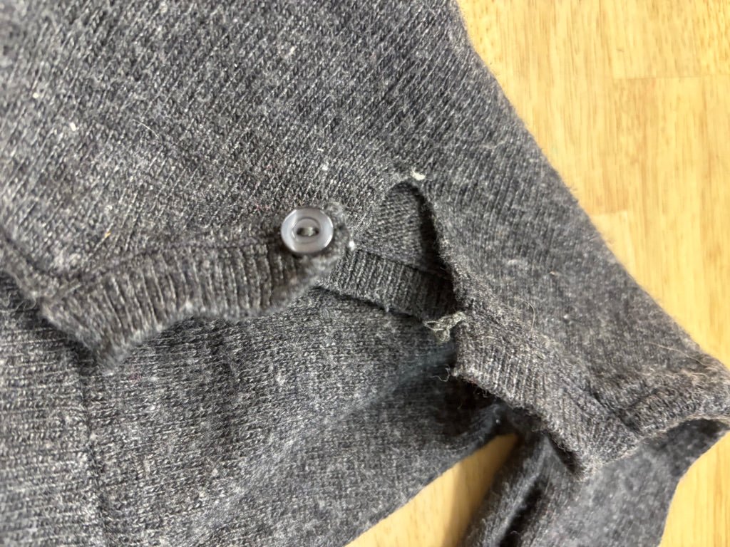 Zara Knit Layered Shirt & Sweater Look – 3–6M fair - Nest and Sprout - Consignment