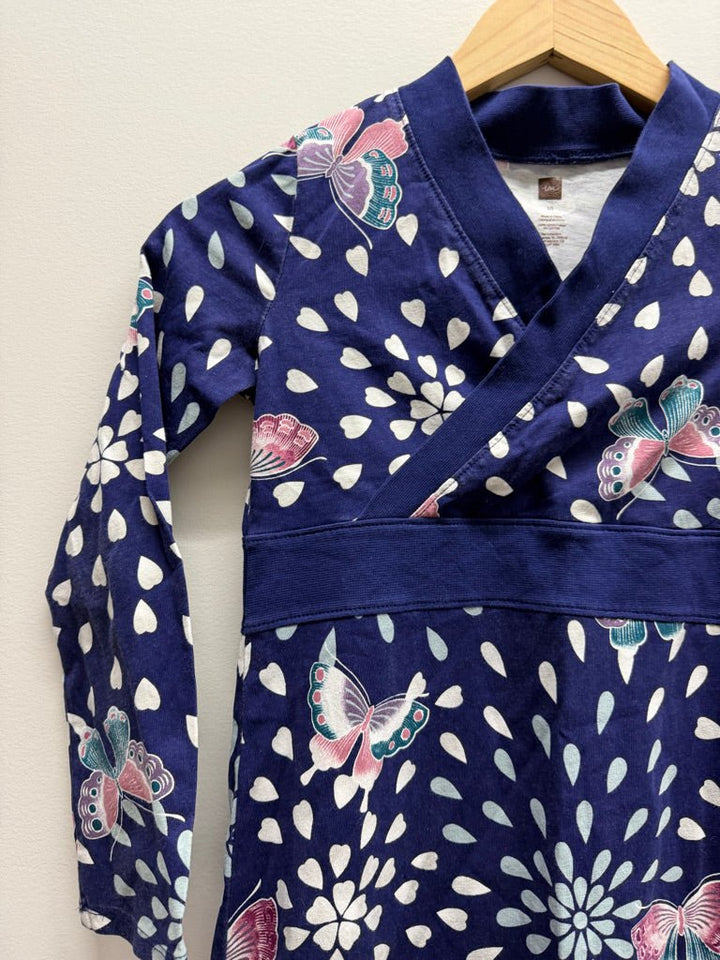 Tea Collection Wrap Neck Dress – 10 - Nest and Sprout-Consignment