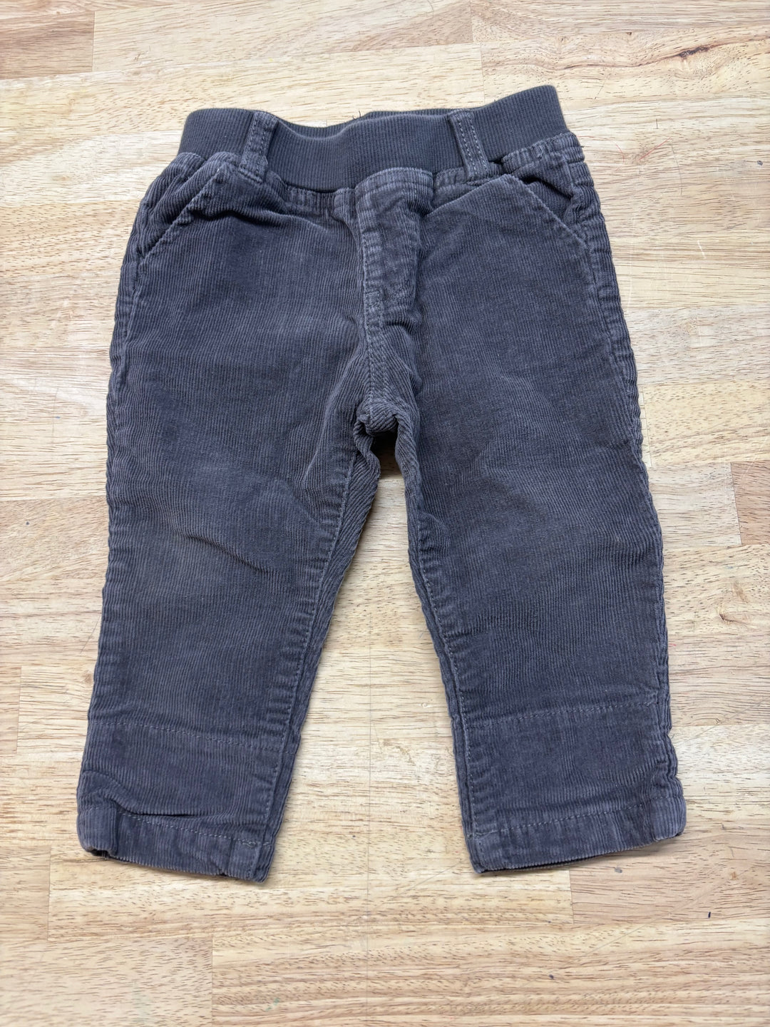 Jack & Jill Grey Corduroy Pants | Size 6–12M