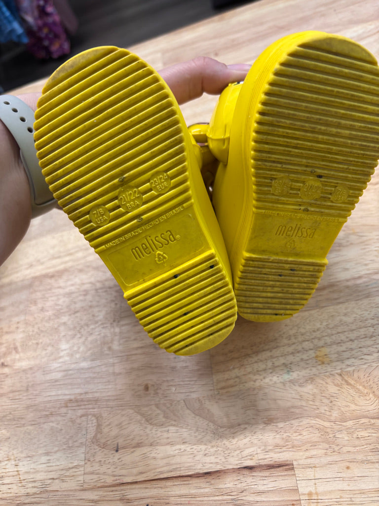 Mini Melissa x Jeremy Scott Boots – Size 7/8