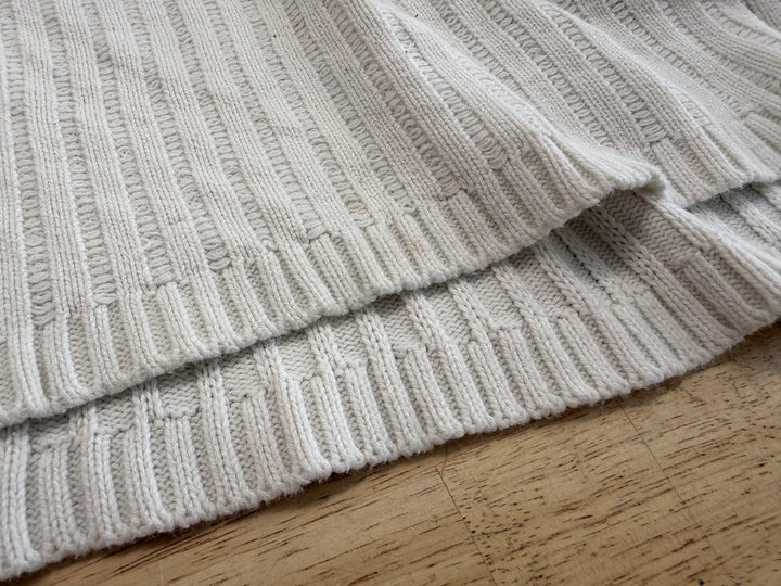 I Love J Knit Sweater – S (2/3Y) | Cream Long Sleeve