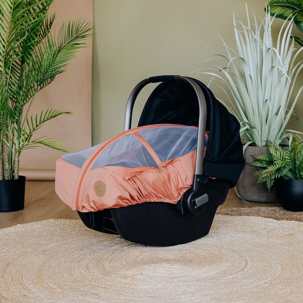 Summer Car Seat Covers 2.0 | Final Sale | Mosquito & Bug Protection for Baby - Nest and Sprout - Petite Coulou