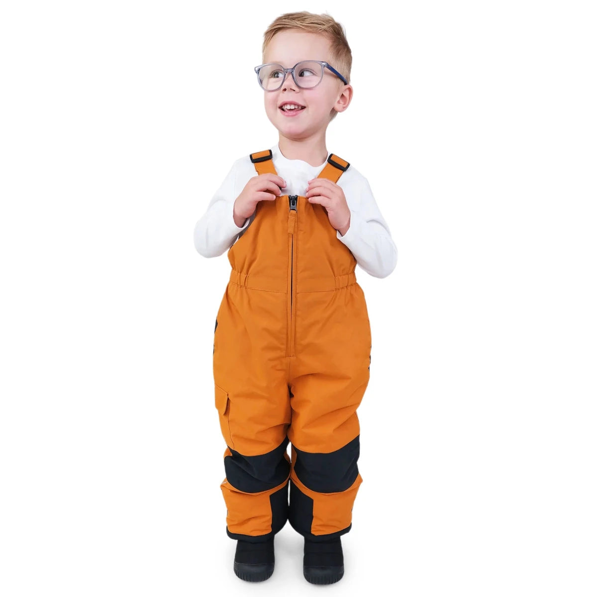 Kids Snow Overalls | Cinnamon - Nest and Sprout - Jan & Jul