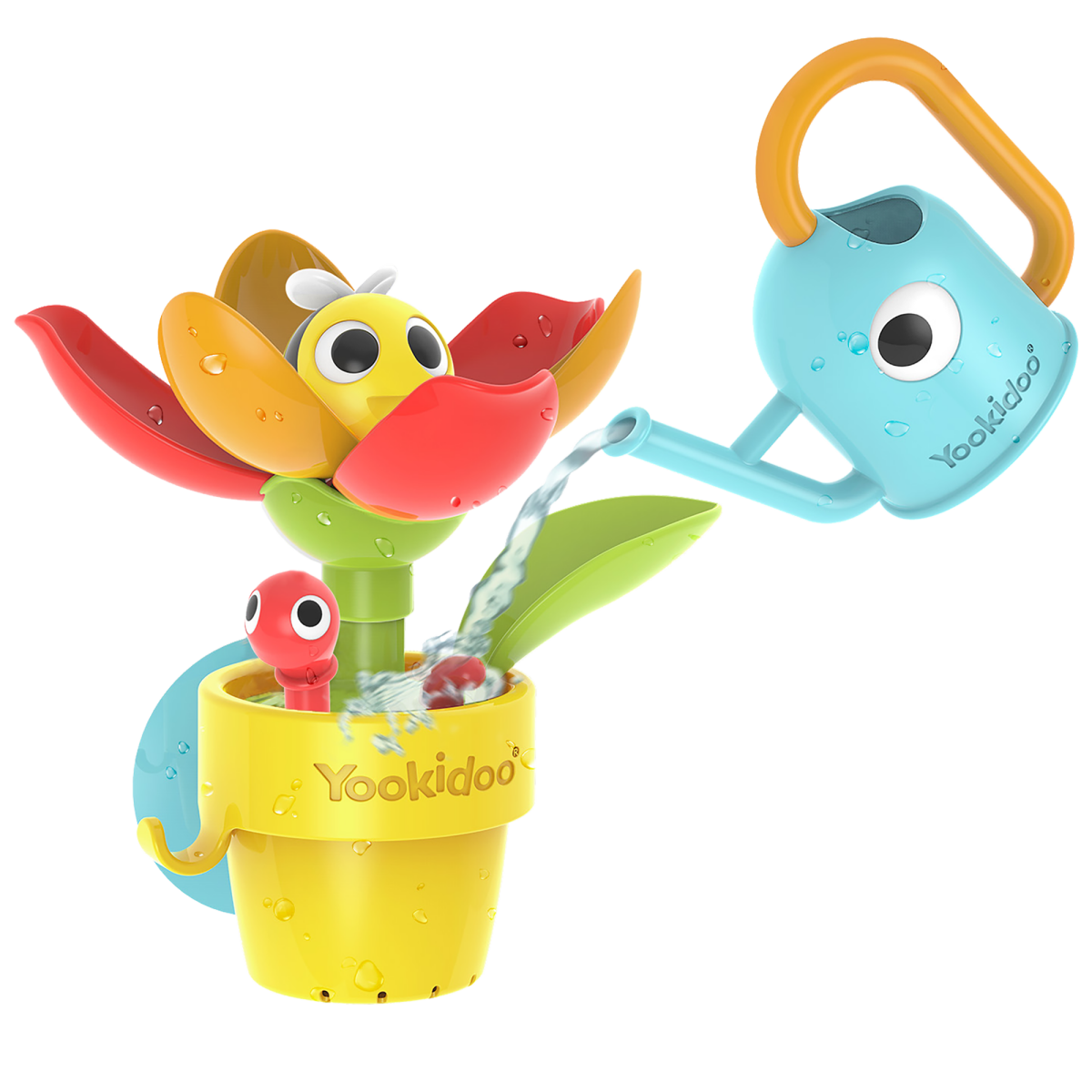 Peek - A - Bee Flower Tub - Nest and Sprout - Yookidoo