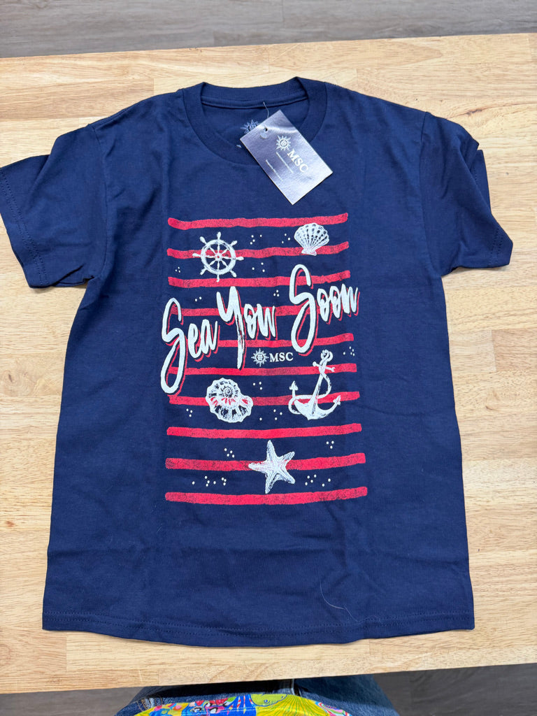 MSC Cruises Shirt – 6 | Navy | NWT