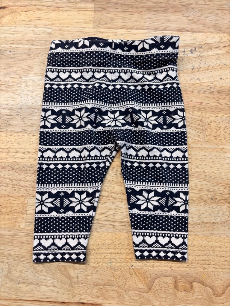 Joe Fresh 3–6 Month Poinsettia Leggings - Nest and Sprout-Consignment