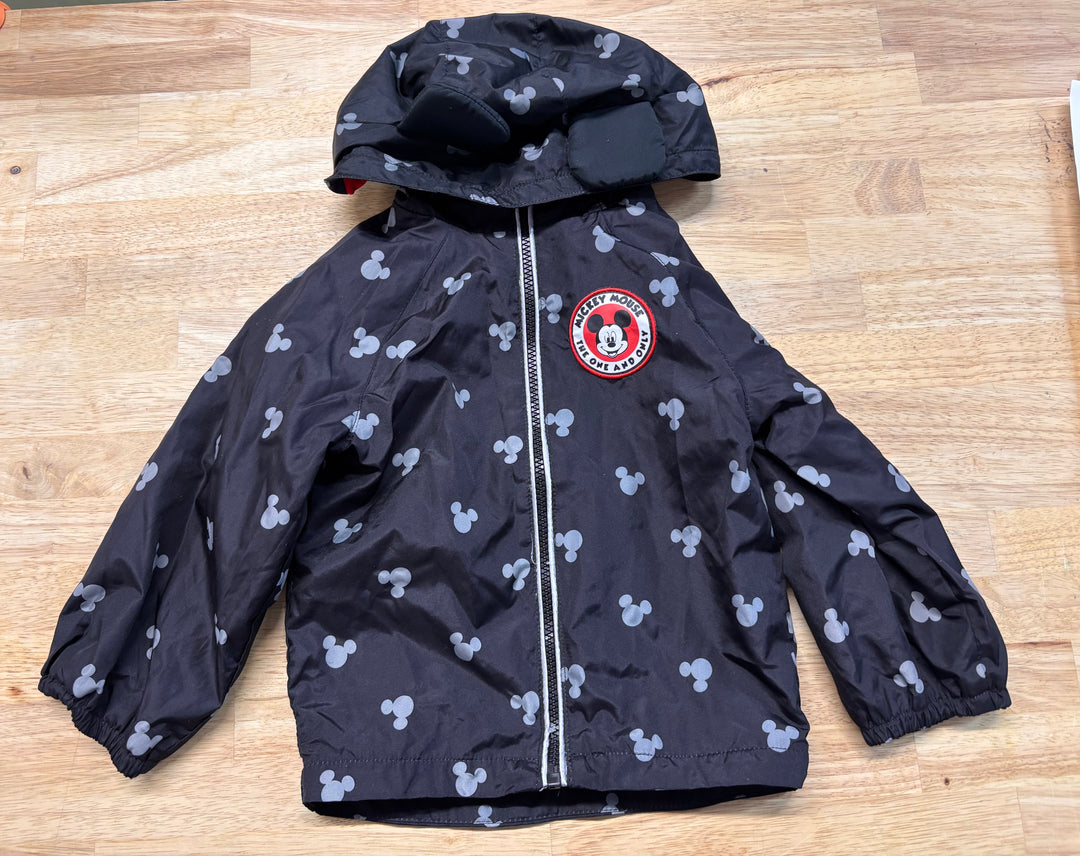 Disney Junior Mickey Mouse Rain Jacket – Size 3T