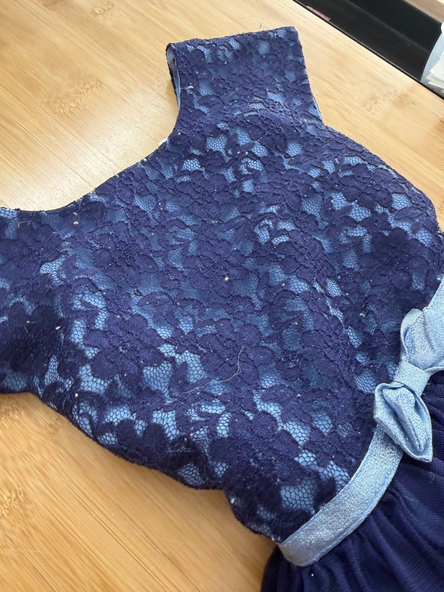 Jona Michelle Special Occasion Dress – 8 | Blue - Nest and Sprout-Consignment
