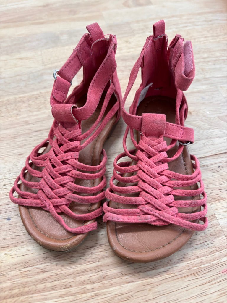 Joe Fresh Pink Gladiator Style Sandals - Nest and Sprout - Consignment