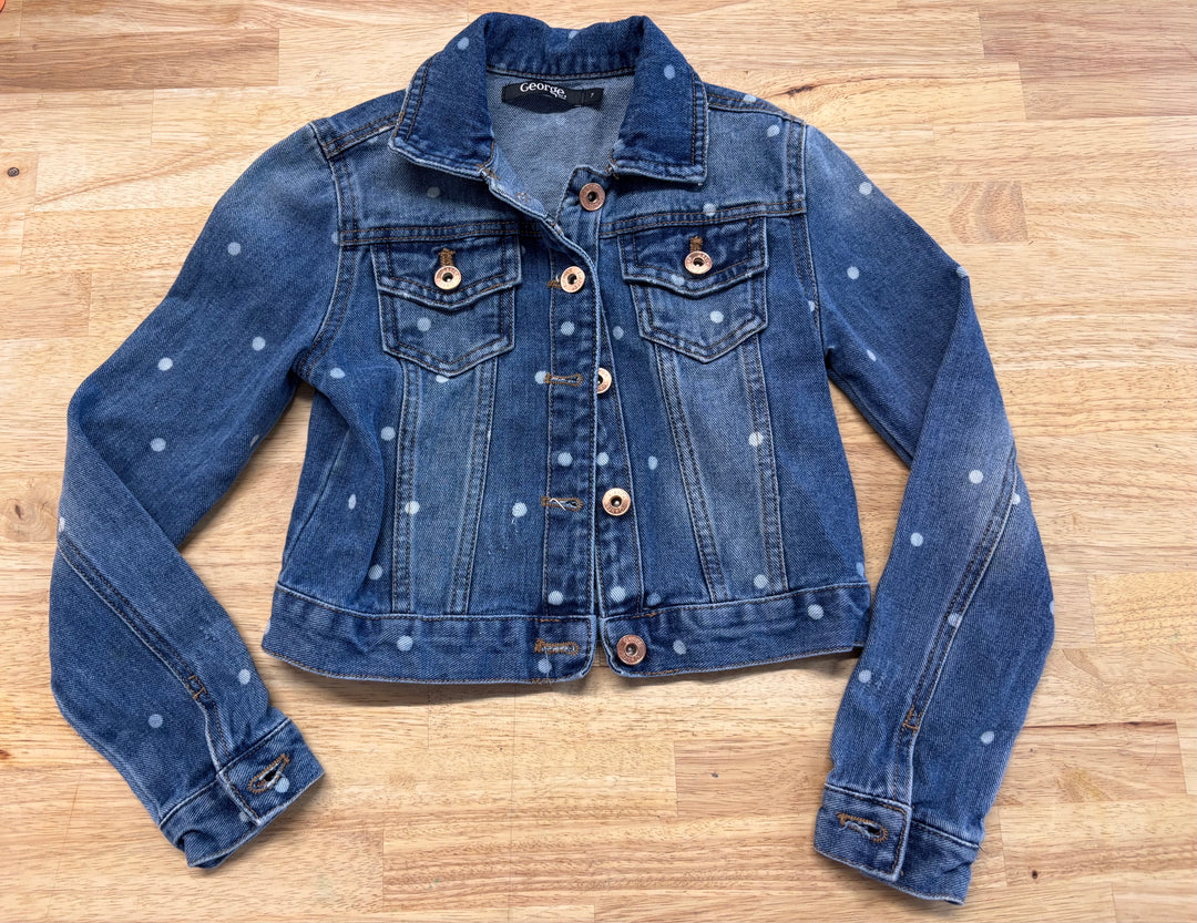 George Denim Jacket – Size 7/8
