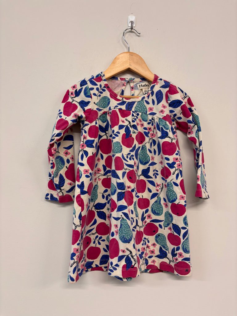 Hatley Apple & Pear A - Line Dress – Size 3 - Nest and Sprout - Consignment