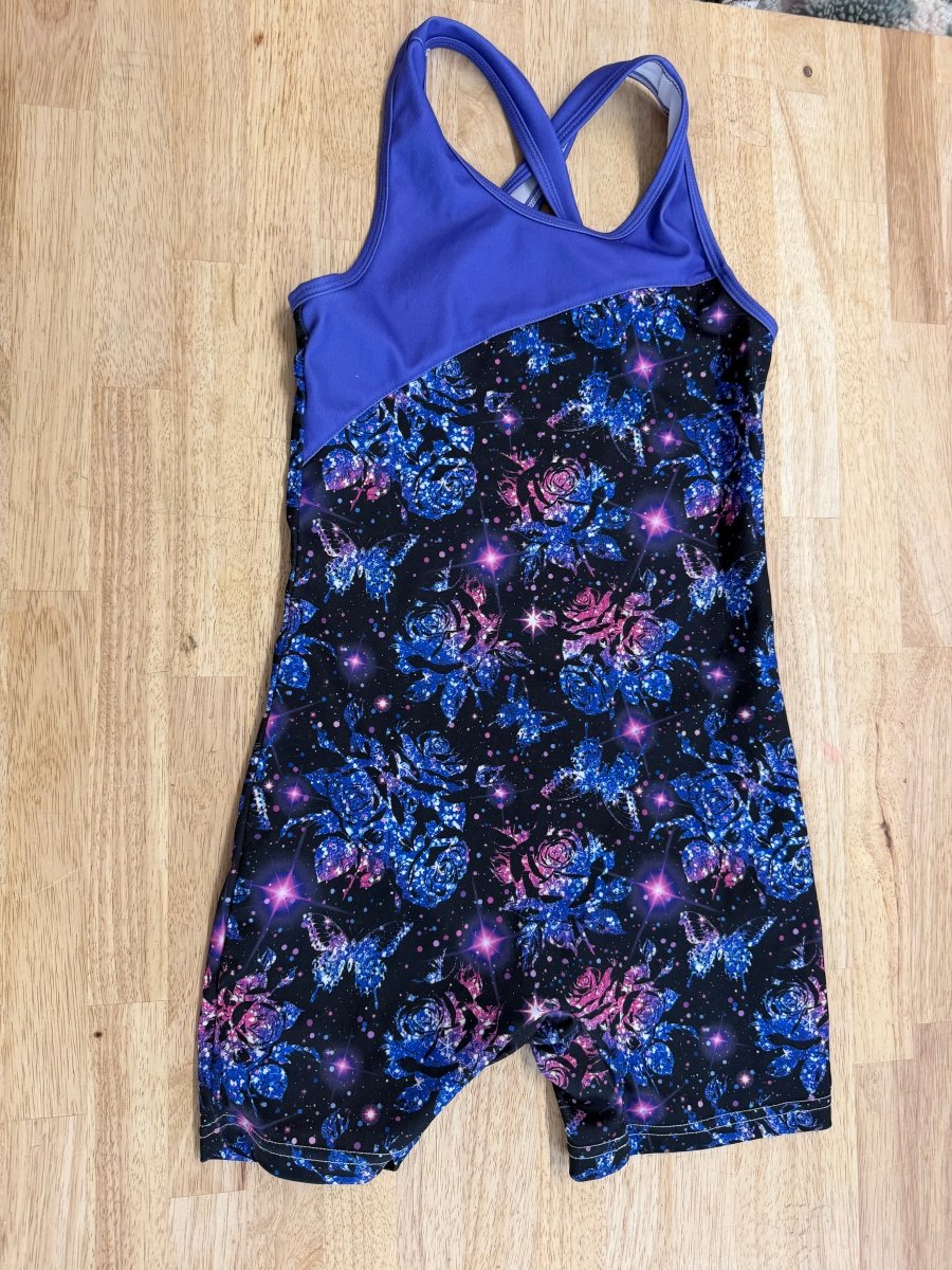 Purple Unitard – 10Y - Nest and Sprout-Consignment