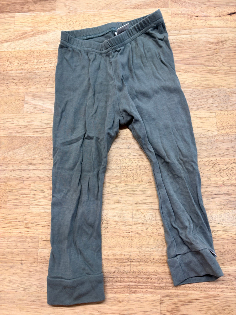 Little & Lively Sage Green Leggings – 18-24M