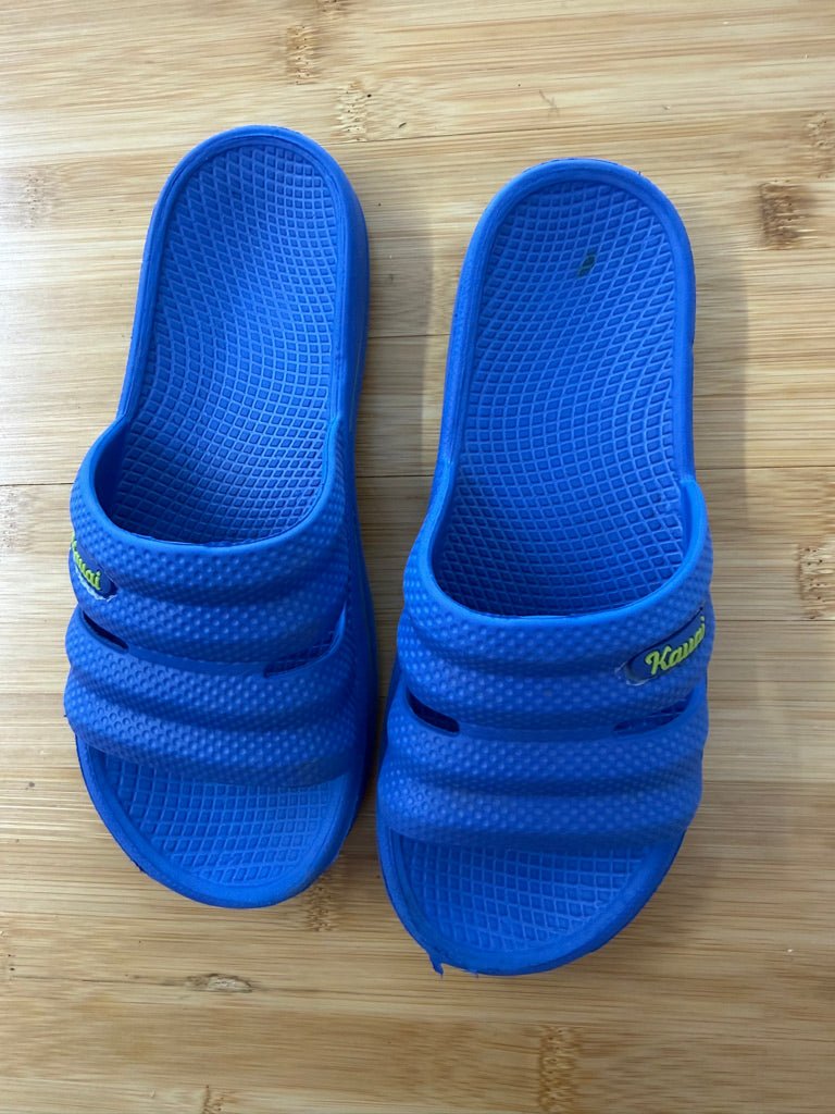 Kauai Slides – EU35 | Royal Blue - Nest and Sprout-Consignment