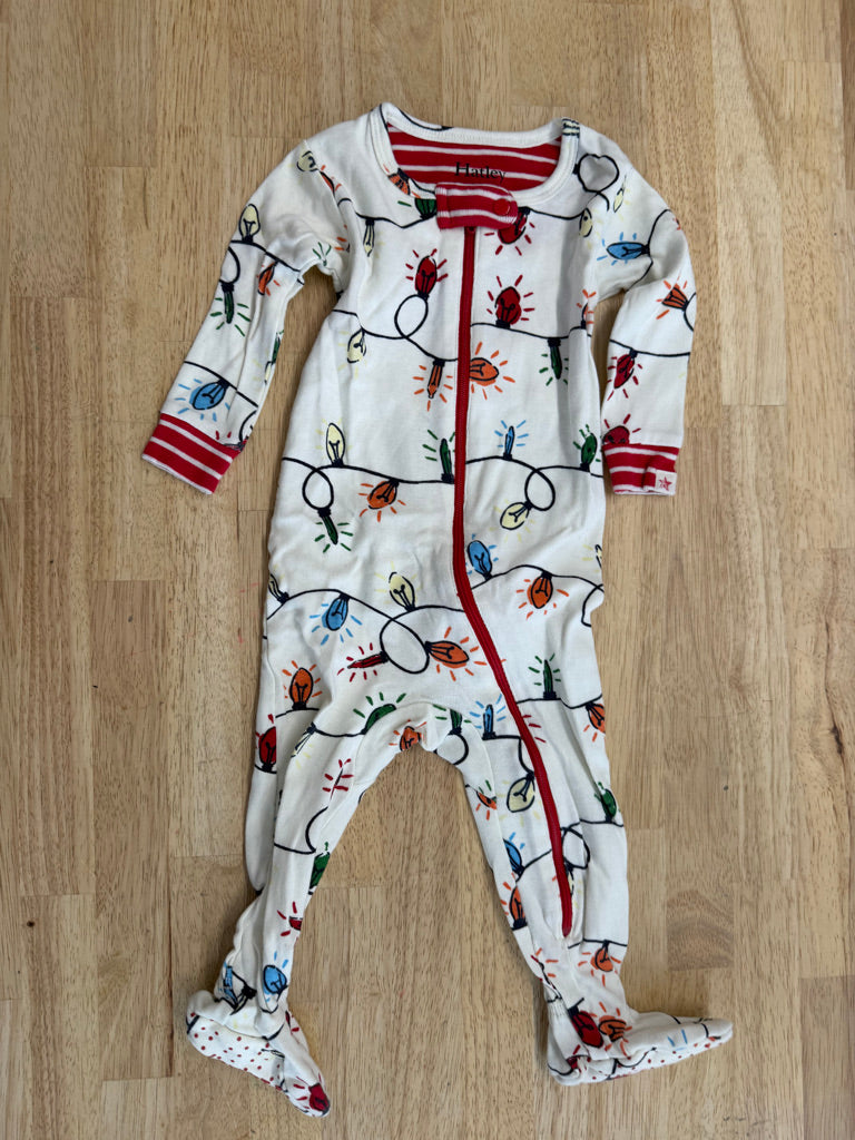 Hatley Christmas Print Sleeper | Size 6–9M