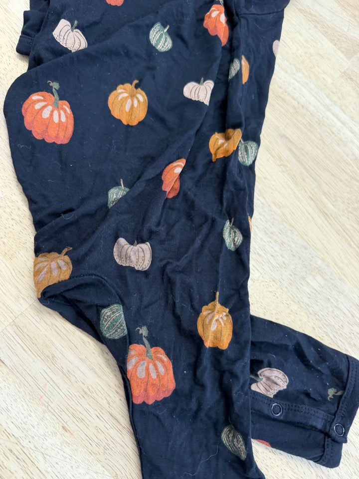 Kyte Baby Pumpkin Romper – 18–24M | Black | Holiday