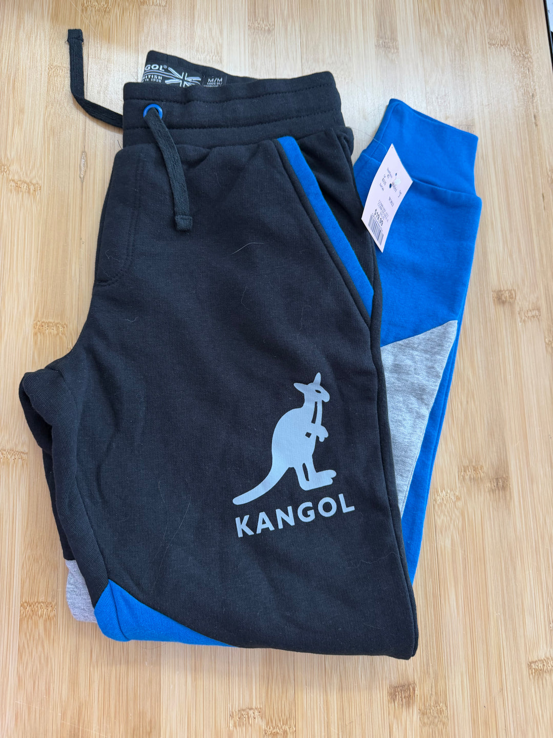 Kangol Black & Grey Jogger – Youth M | NWT