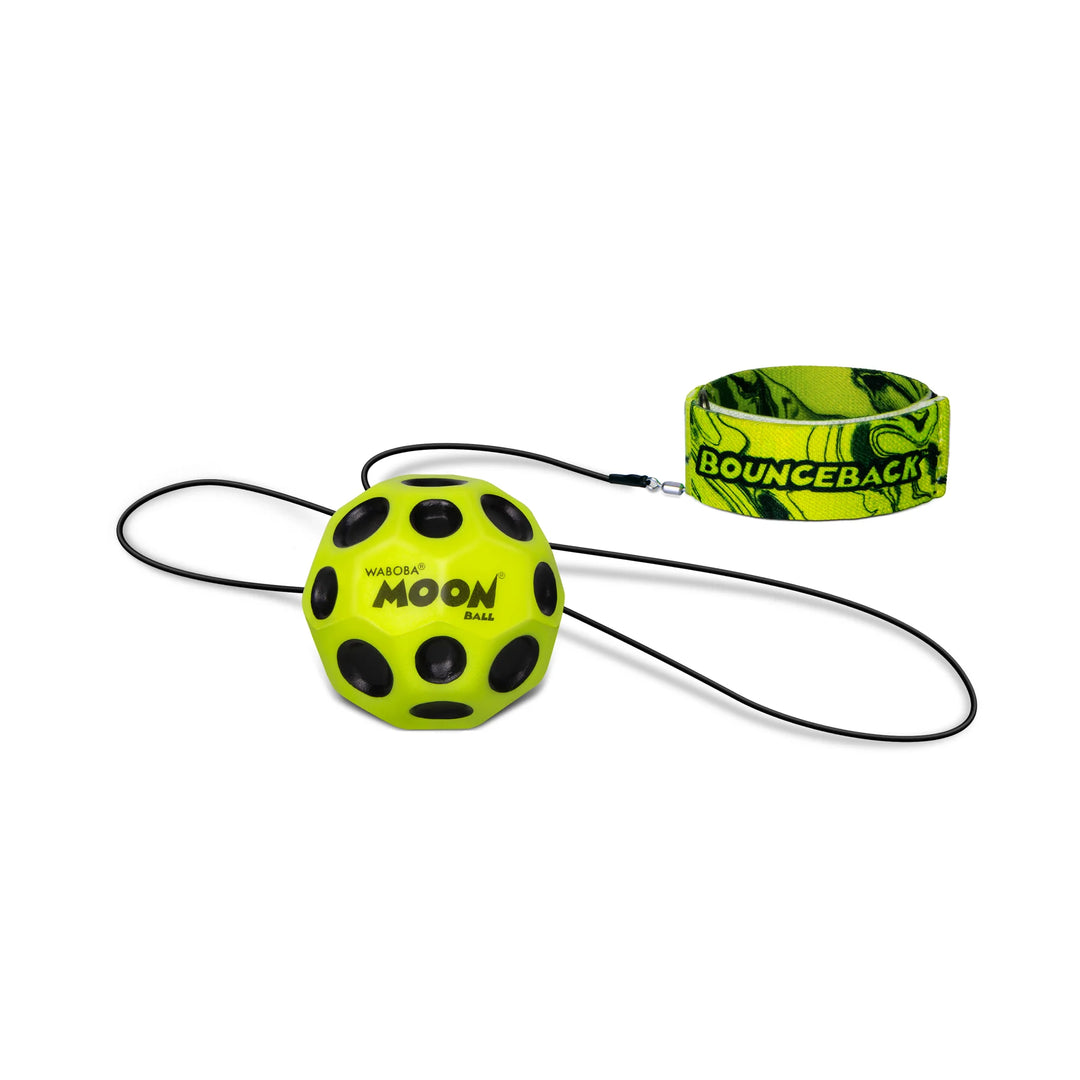 Waboba – Solid Colour Bounce Back Moon Ball | Assorted Colours