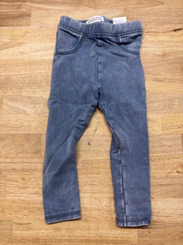 Souris Mini Faux Denim Leggings 12-18M