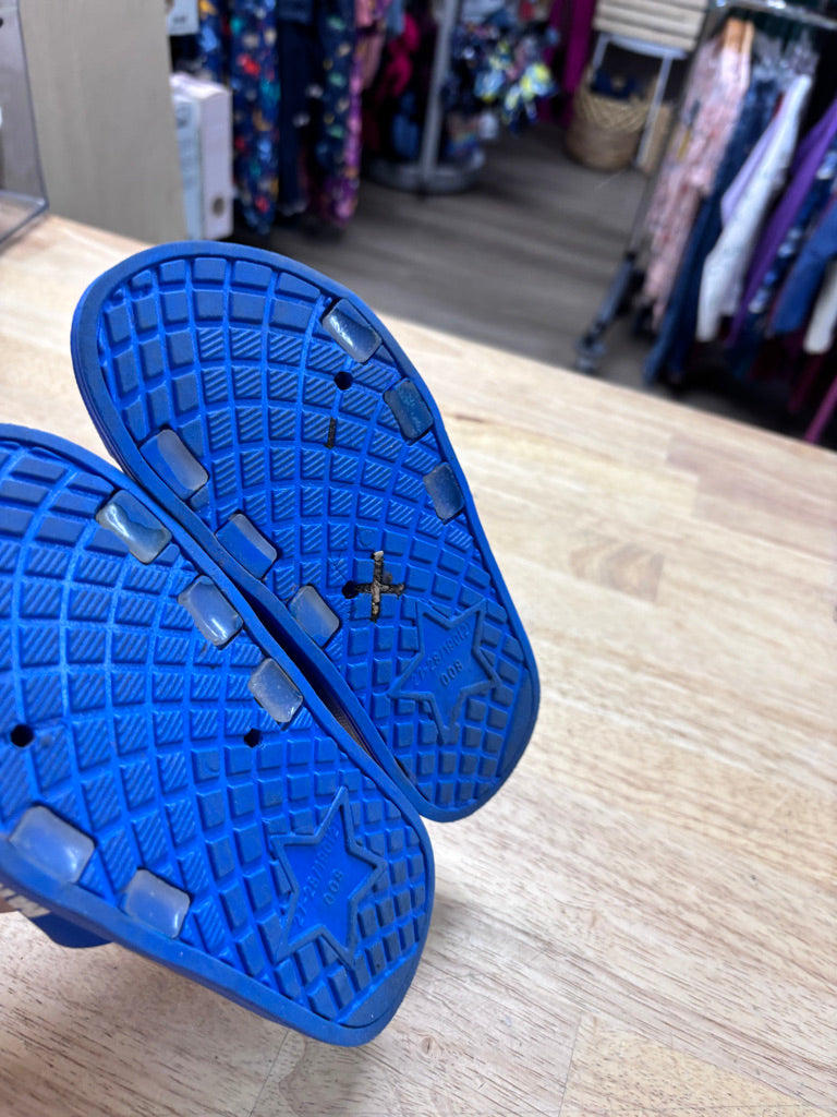 Mickey Mouse Flip Flops – Size 27-28 Blue