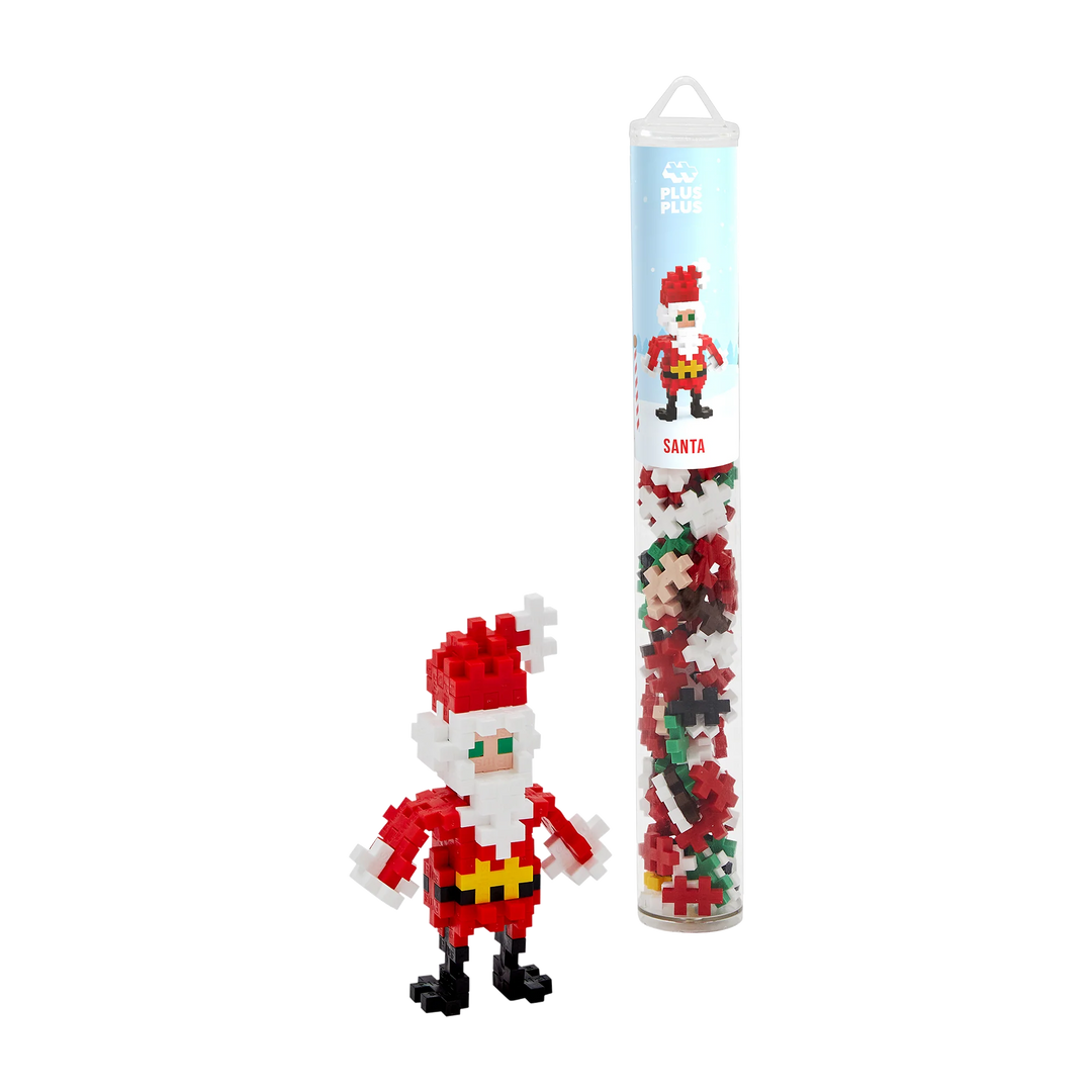 Plus-Plus Tube - Santa - 70pcs