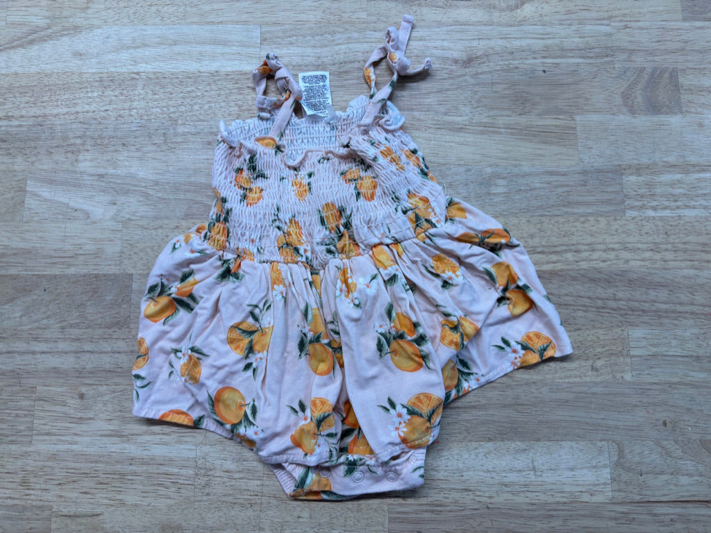 Milkberry Bamboo Ribbed Bodysuit Dress | Size 9M