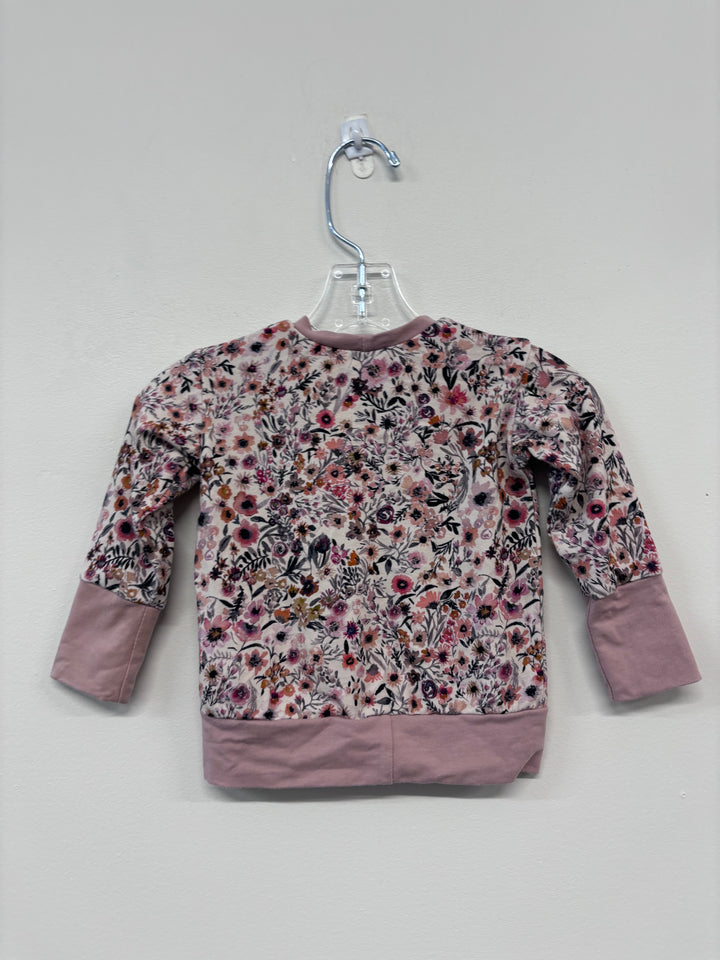 Gro with Zo 3-12 Month Top (Pink Floral)