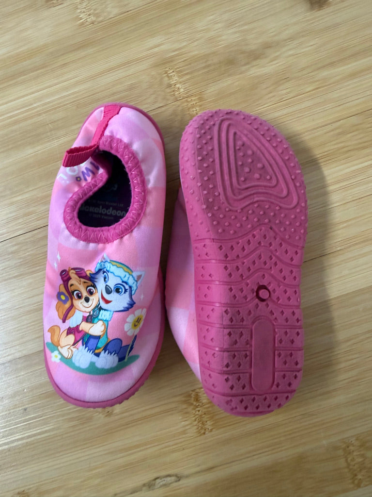 Paw Patrol Water Shoes – 7 | Pink Sky & Everest