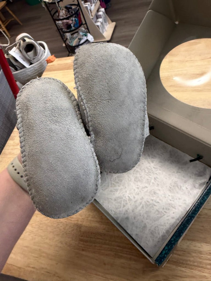 EMU Australia Slate Booties | Size 6–12M - Nest and Sprout - Consignment