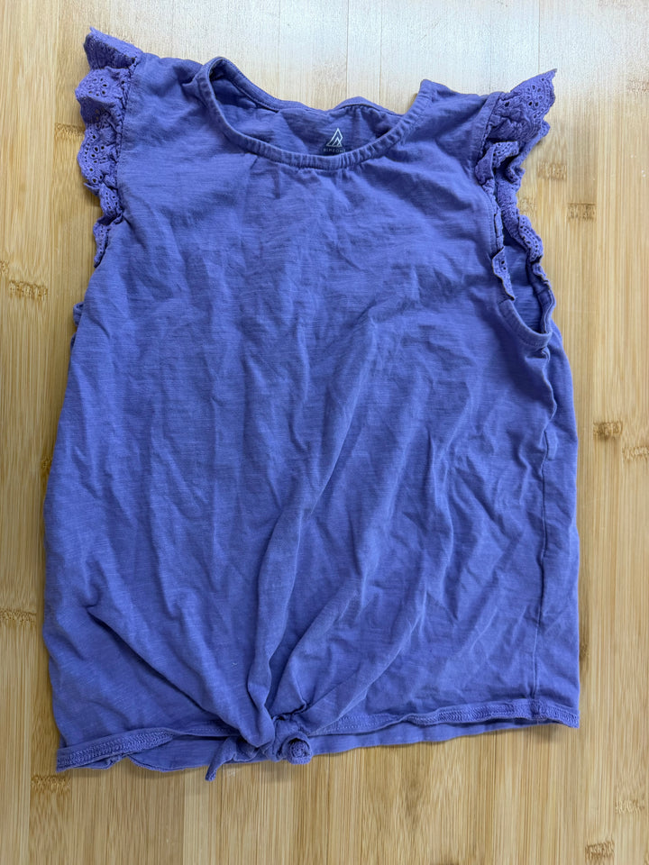 Ripzone Tank Top – L | Ruffle Cap Sleeve