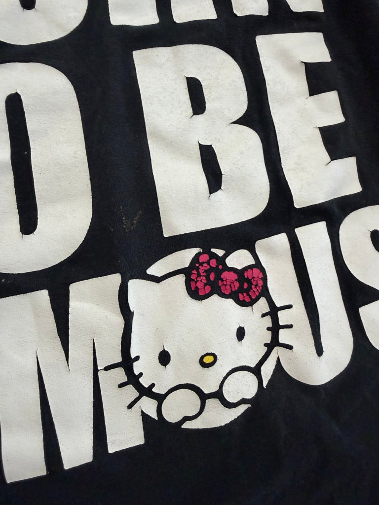 Hello Kitty Shirt – 5 | Black Born to Be Famous | Play