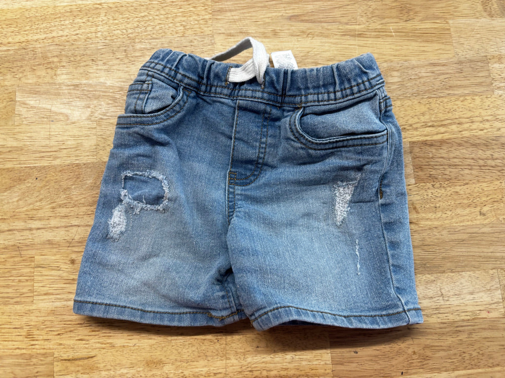 OshKosh Distressed Denim Shorts | Size 24M