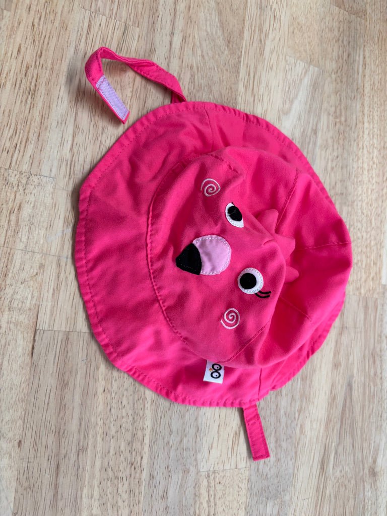 Zoocchini 0 - 3M Sun Hat - Flamingo - Nest and Sprout - Consignment