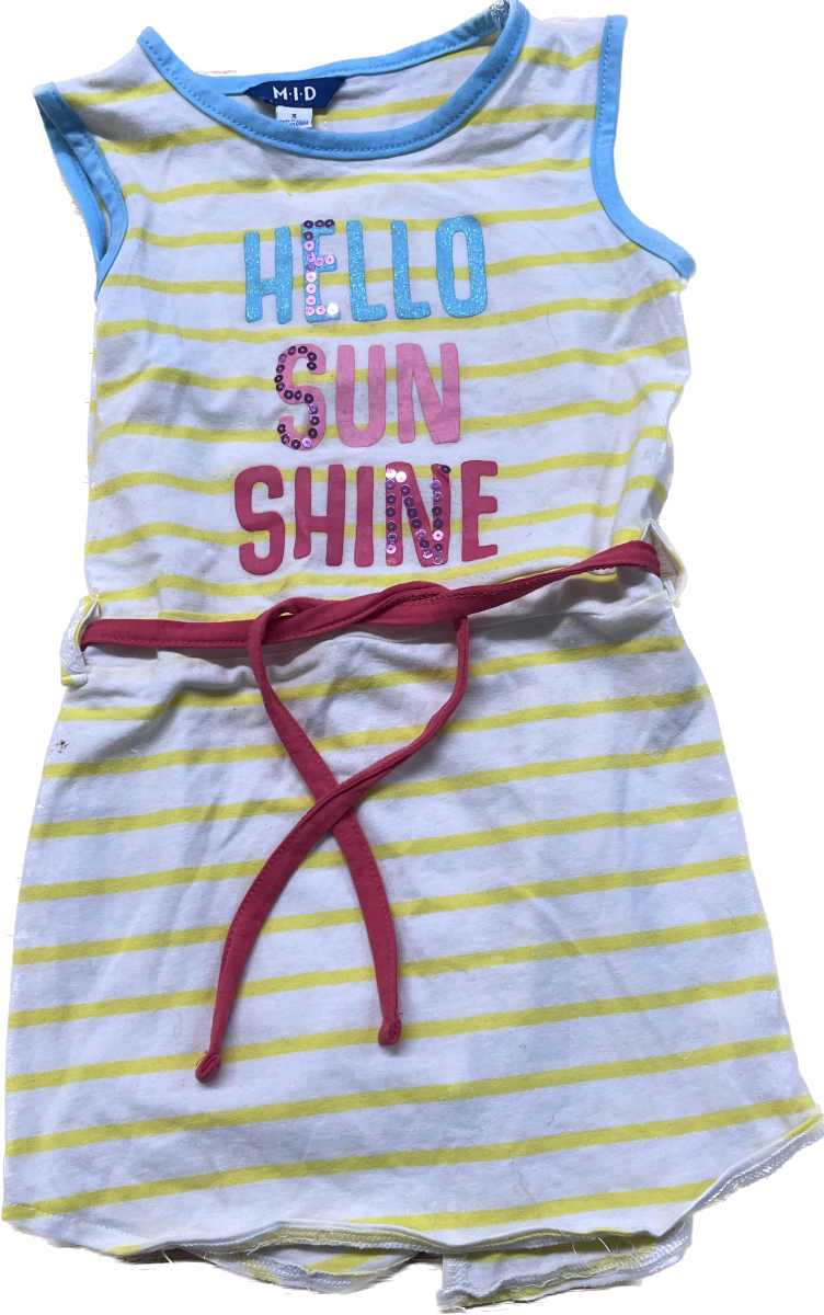 MID "Hello Sunshine" Sundress – Size 3 - Nest and Sprout - Consignment