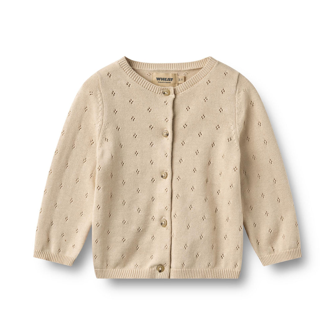 Wheat Cardigan – Maia Baby – Offwhite